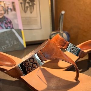 Coach kitten heel sandals